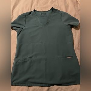 Women's Hydro Green Casma - Three-Pocket Scrub Top
